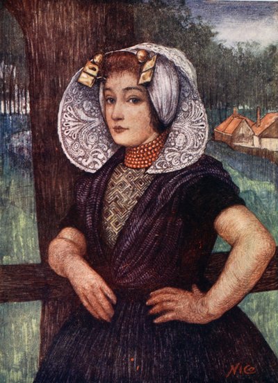 Ein Mädchen aus Goes, 1904 von Nico Jungman
